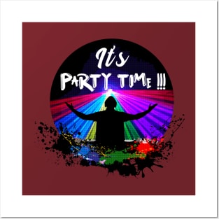 It's Party Time Posters and Art